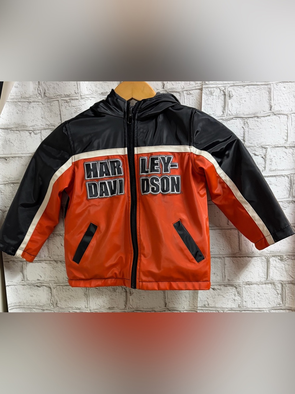 Harley-Davidson Hooded Fall Reversible Jacket